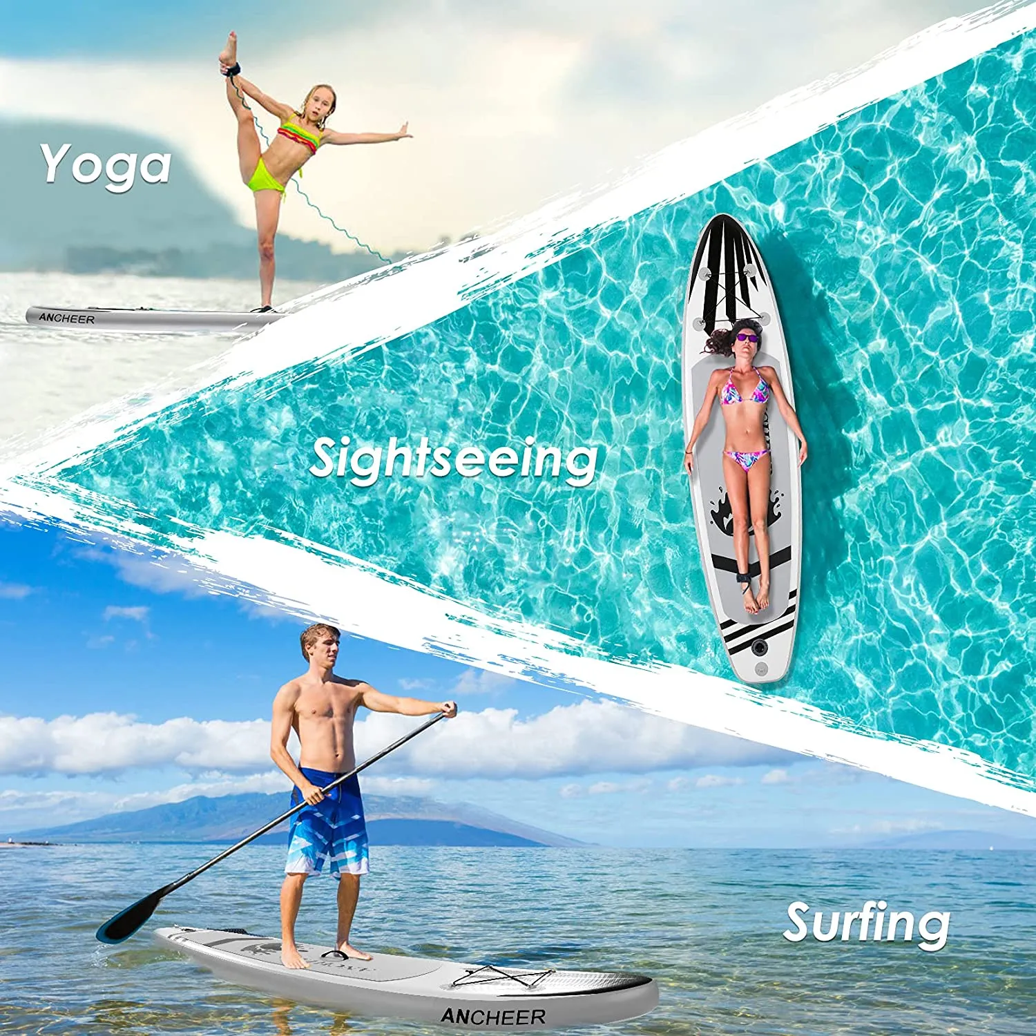 Portable Inflatable Stand-Up Paddleboard (SUP)