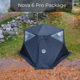 Portable Sauna Tent - Nova 6 Tent - 6 Person - Pro Bundle