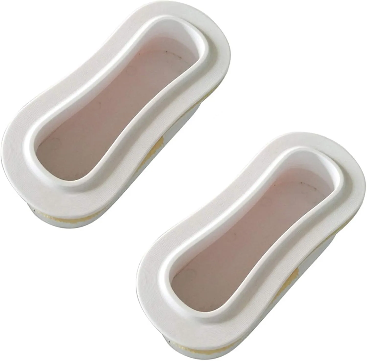 PVC Foam Surfboard Handles Boat SUP 8 Shape Marine Surfing Dinghy Board Paddle Professional Portable(White)
