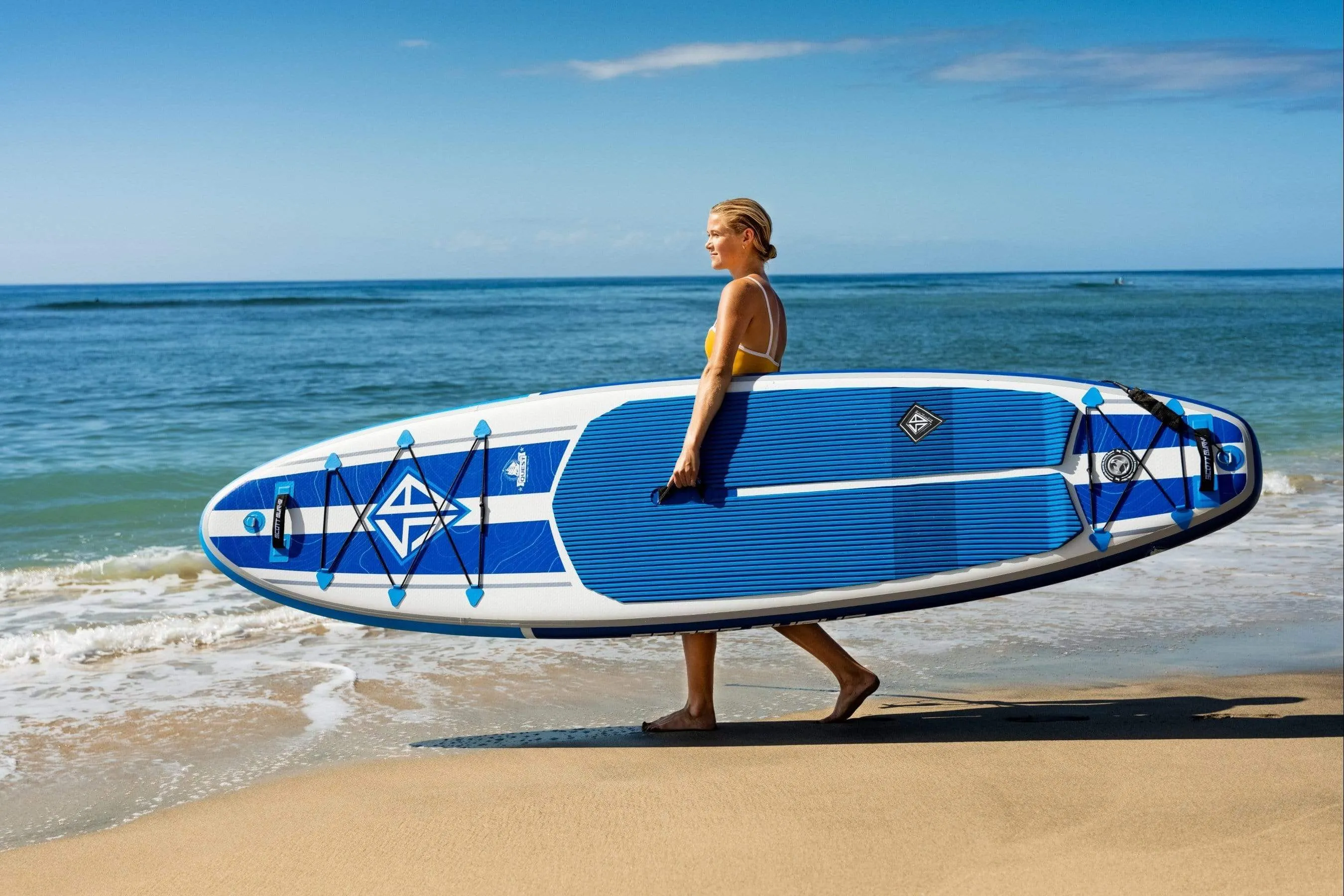 Scott Burke 11' Quest Inflatable Paddleboard SUP