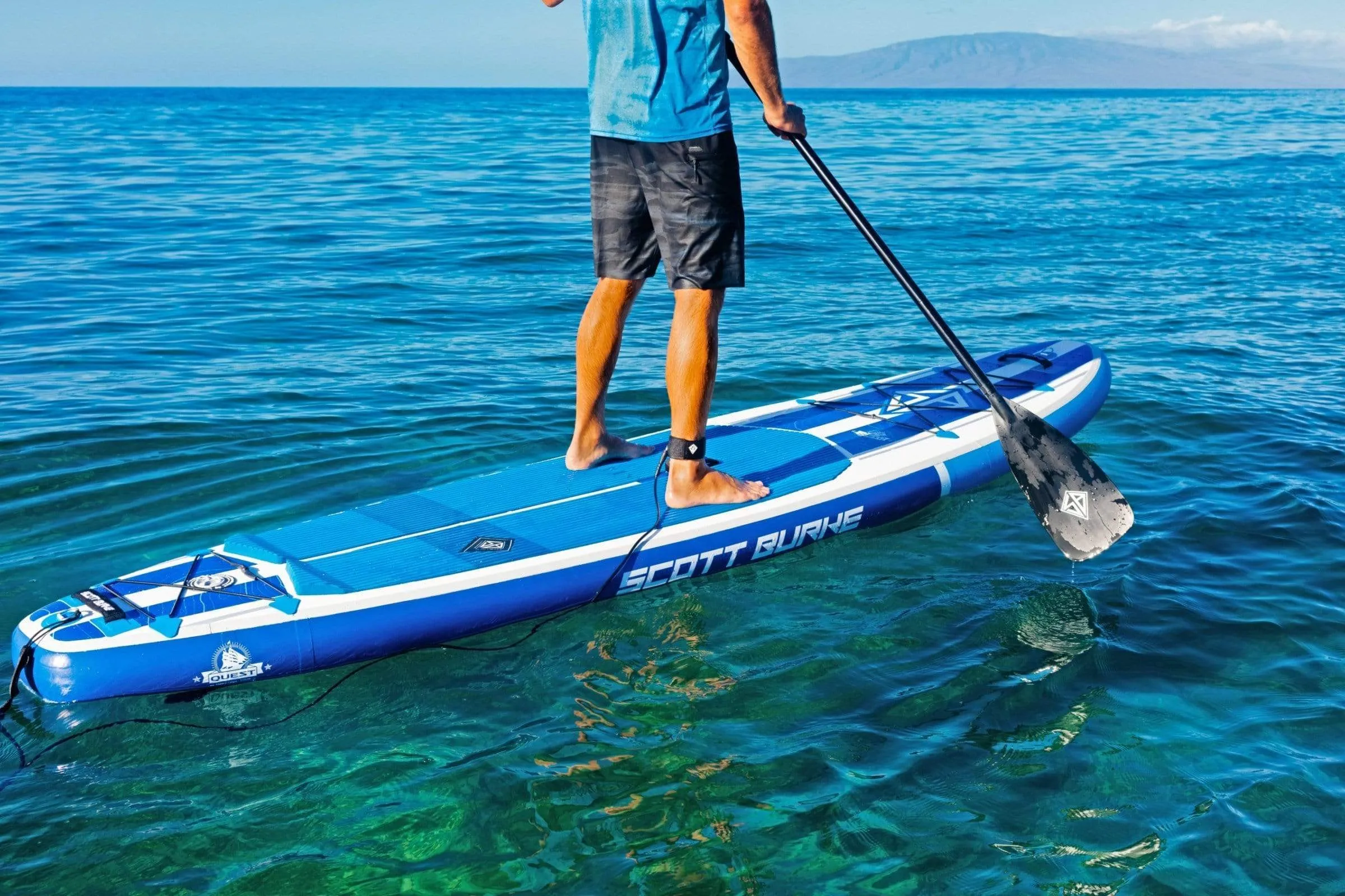 Scott Burke 11' Quest Inflatable Paddleboard SUP