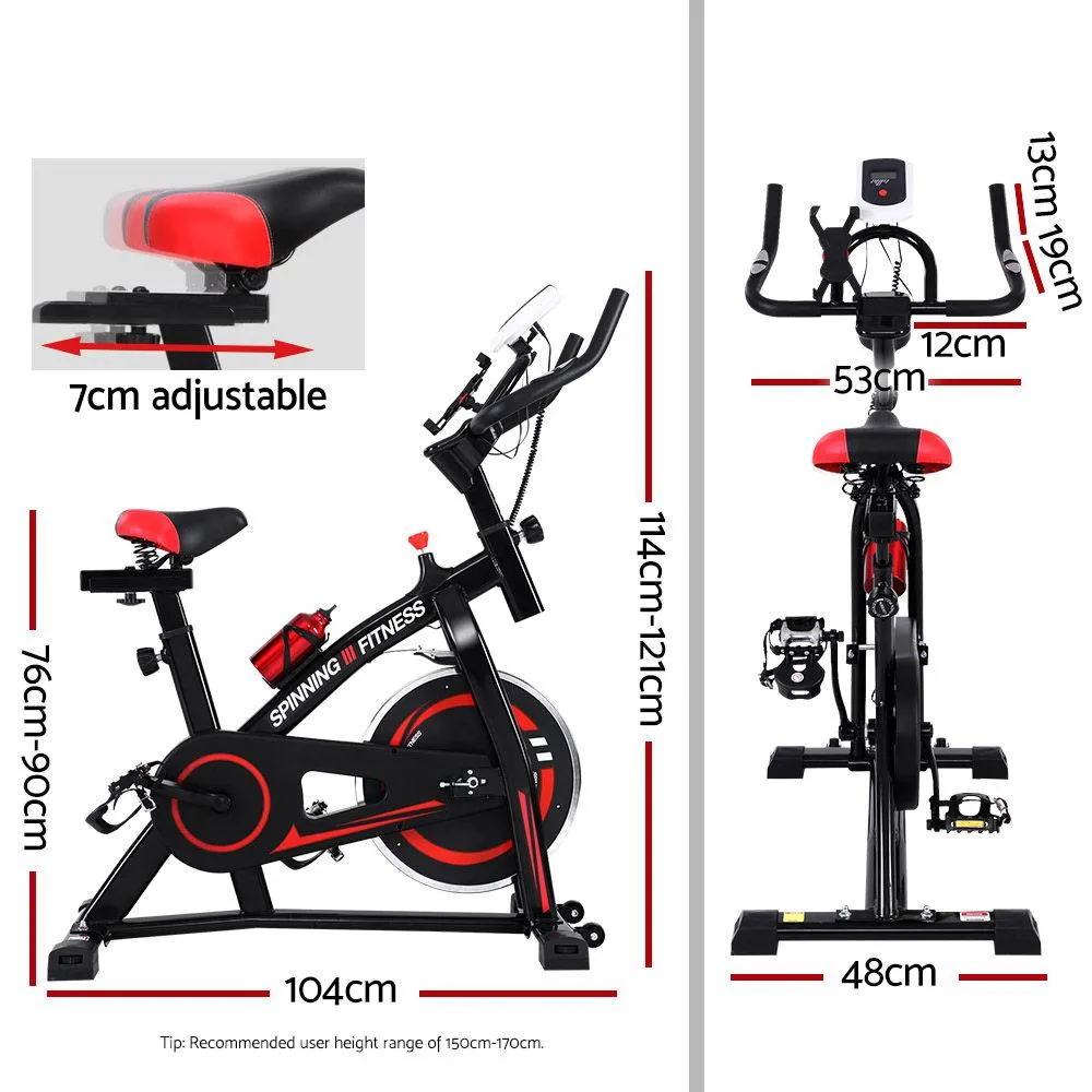 Spin Exercise Bike Flywheel Fitness