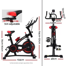 Spin Exercise Bike Flywheel Fitness