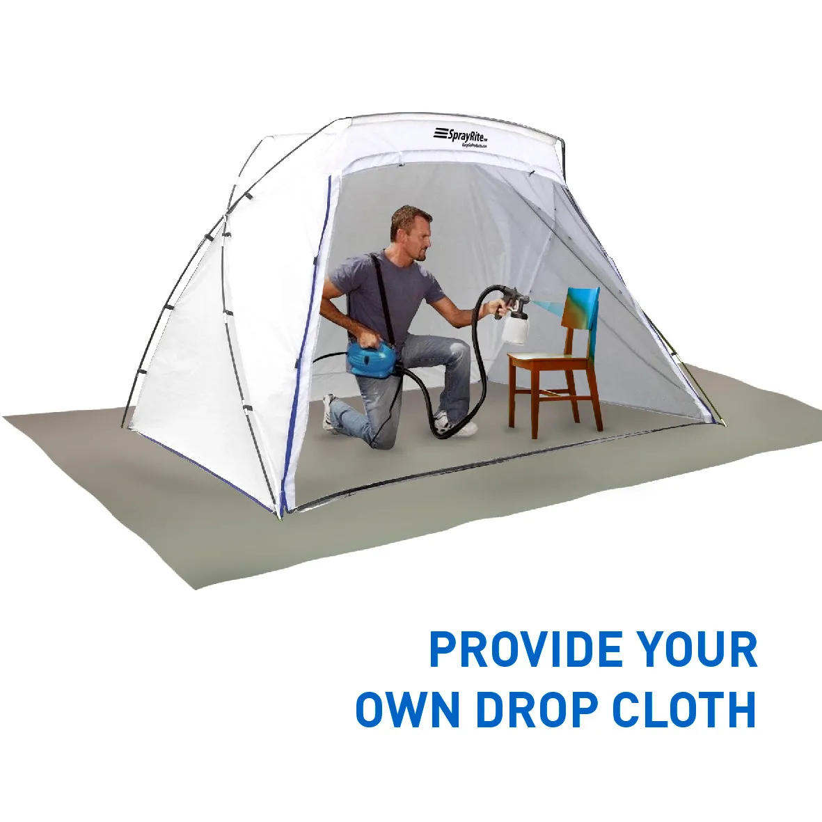 Sprayrite – PAINT SPRAY SHELTER, SPRAY PAINTING TENT, FURNITURE PAINT STAIN SHELTER - PORTABLE FOR HOME USE AND STORES