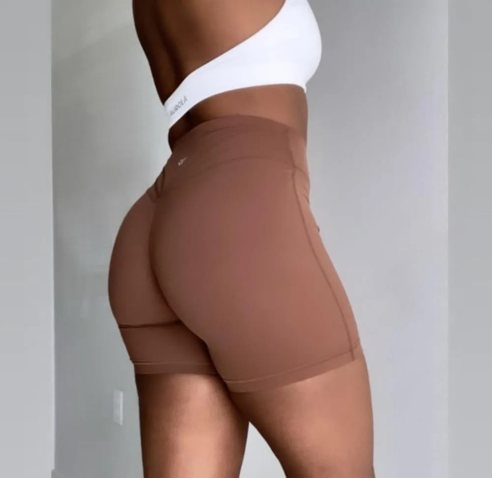 TomTiger Workout Shorts for Women High Waist Gym Shorts Bike Running Active Exercise Yoga Shorts Tummy Control