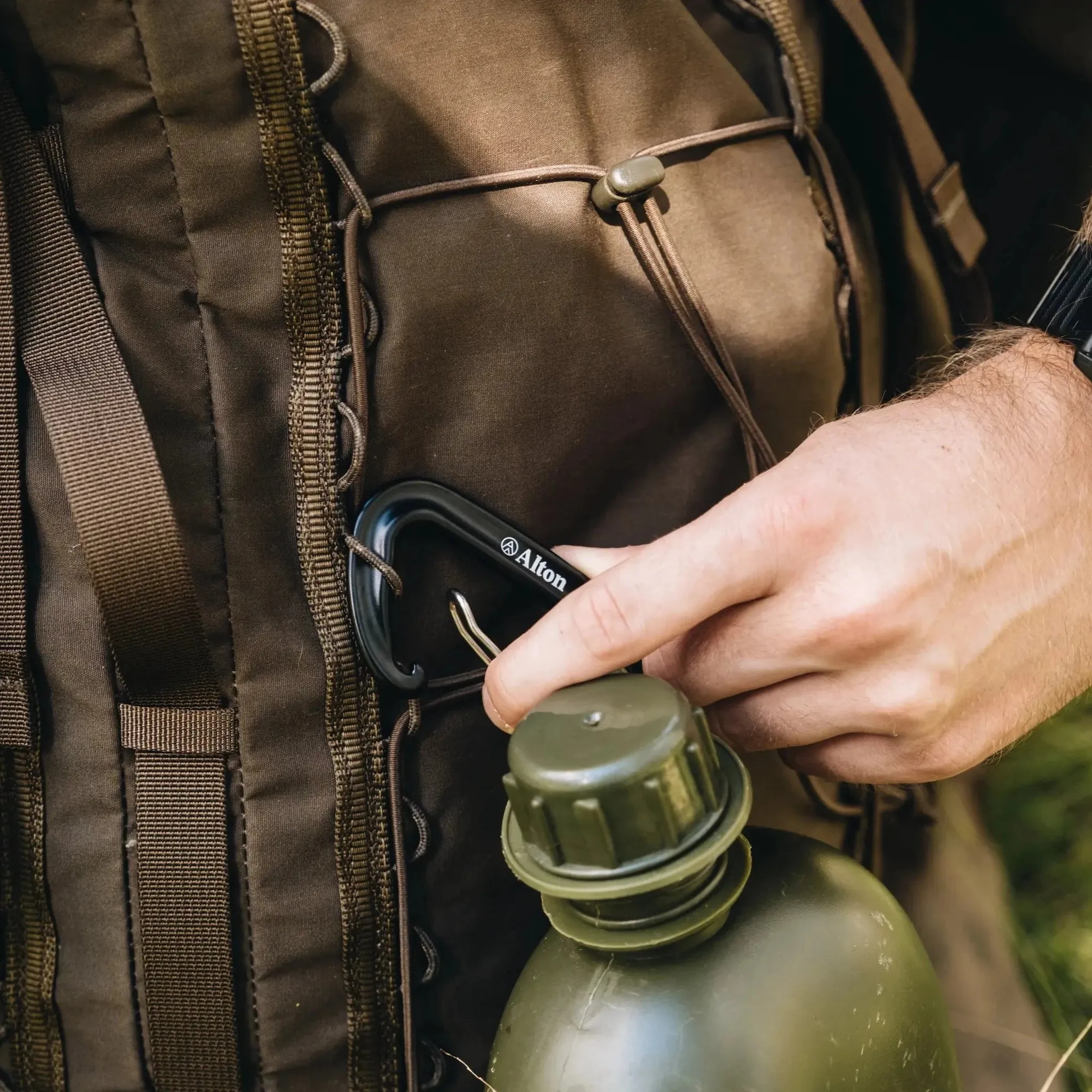 Ultralight Aluminium Carabiner (12kn)