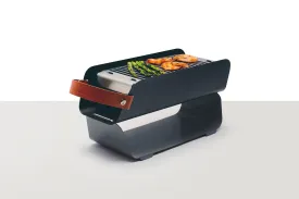 UNA Portable Table-top Charcoal Grill - Graphite Grey