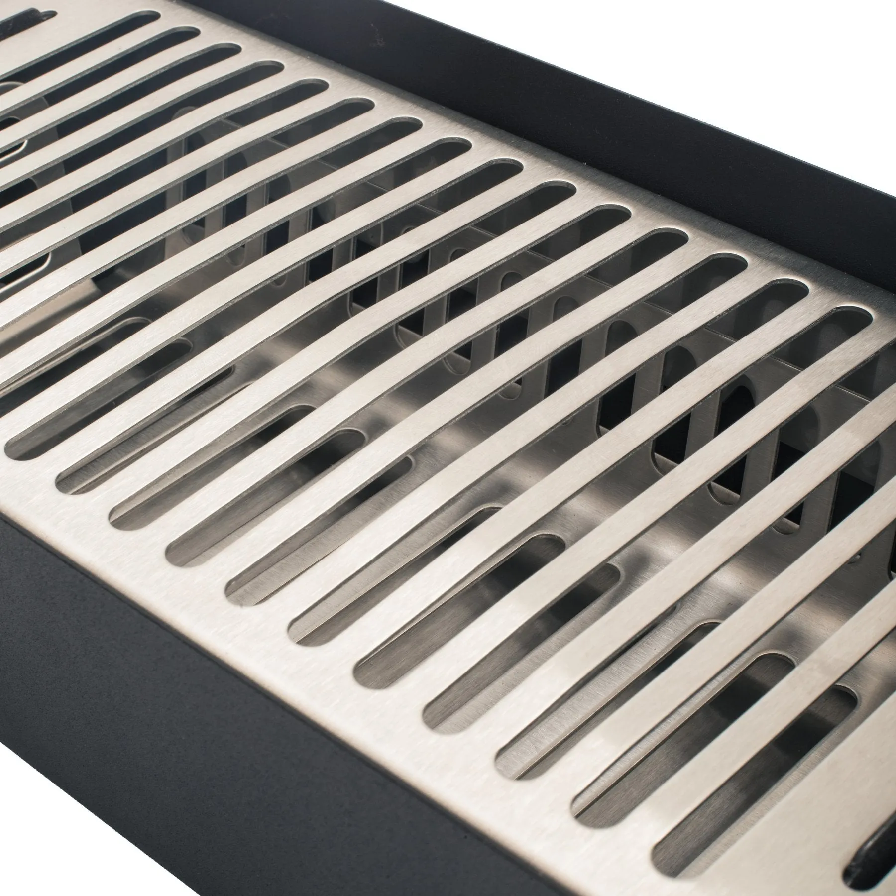 Una Portable Table Top Charcoal Grill, Mint Turquoise, 17" x 6.6" x 4.2"