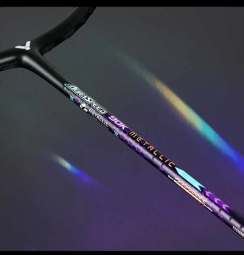 Victor ARS-90K METALLIC R Auraspeed 90K METALLIC Pale Turquoise Badminton Racket