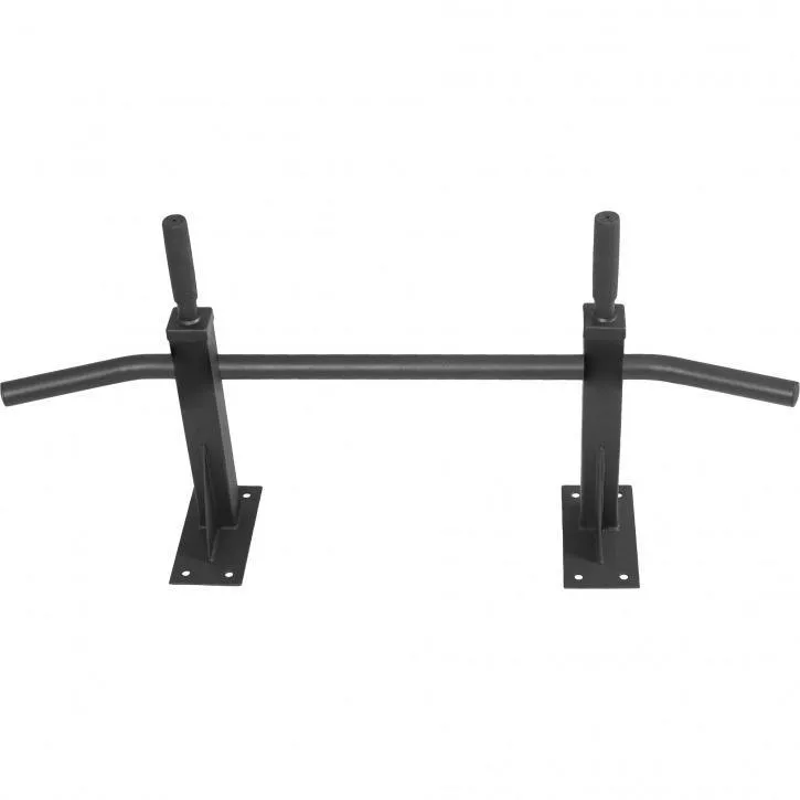 Wall-Mounted Pull Up Bar - Black